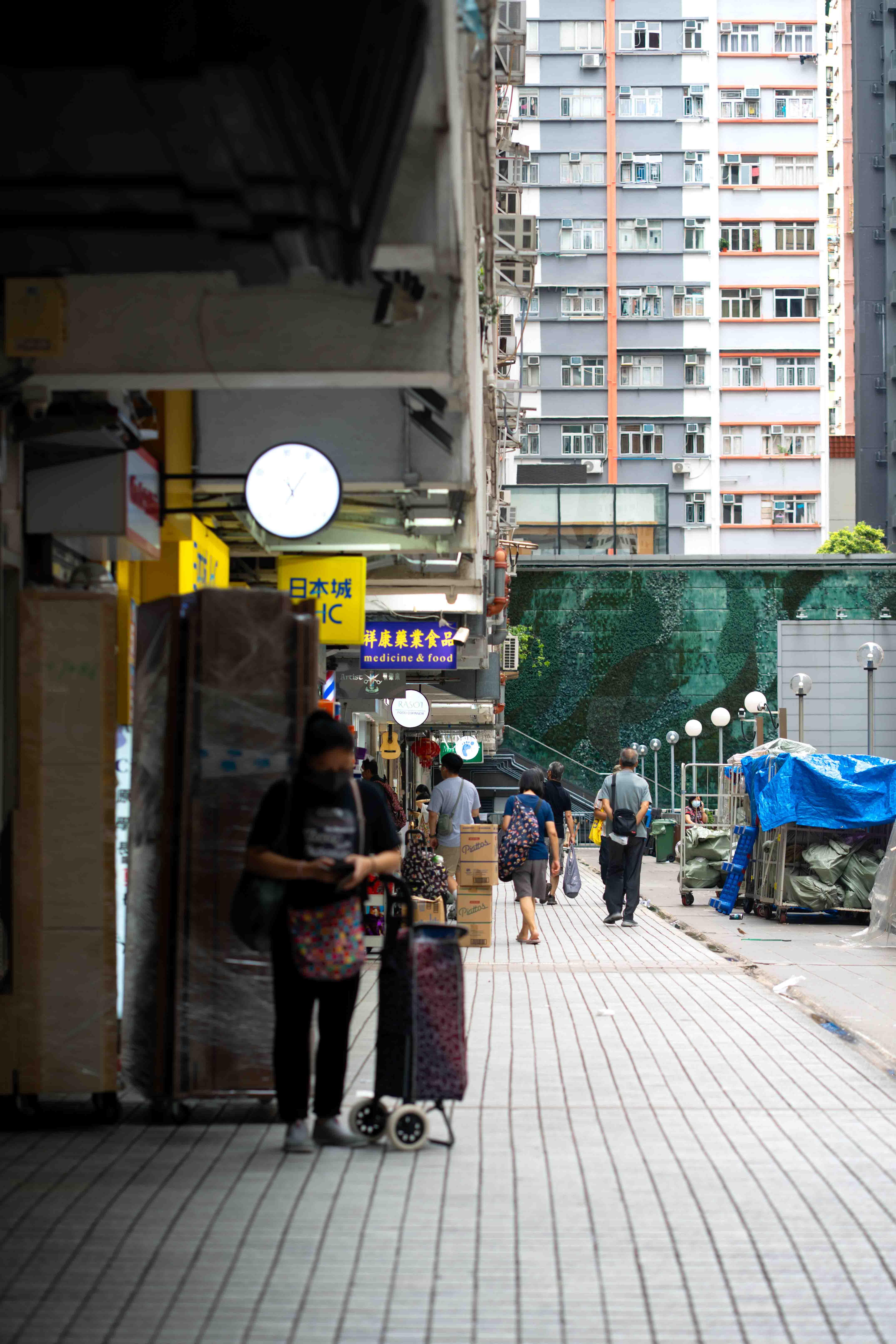 Hong Kong apartment building