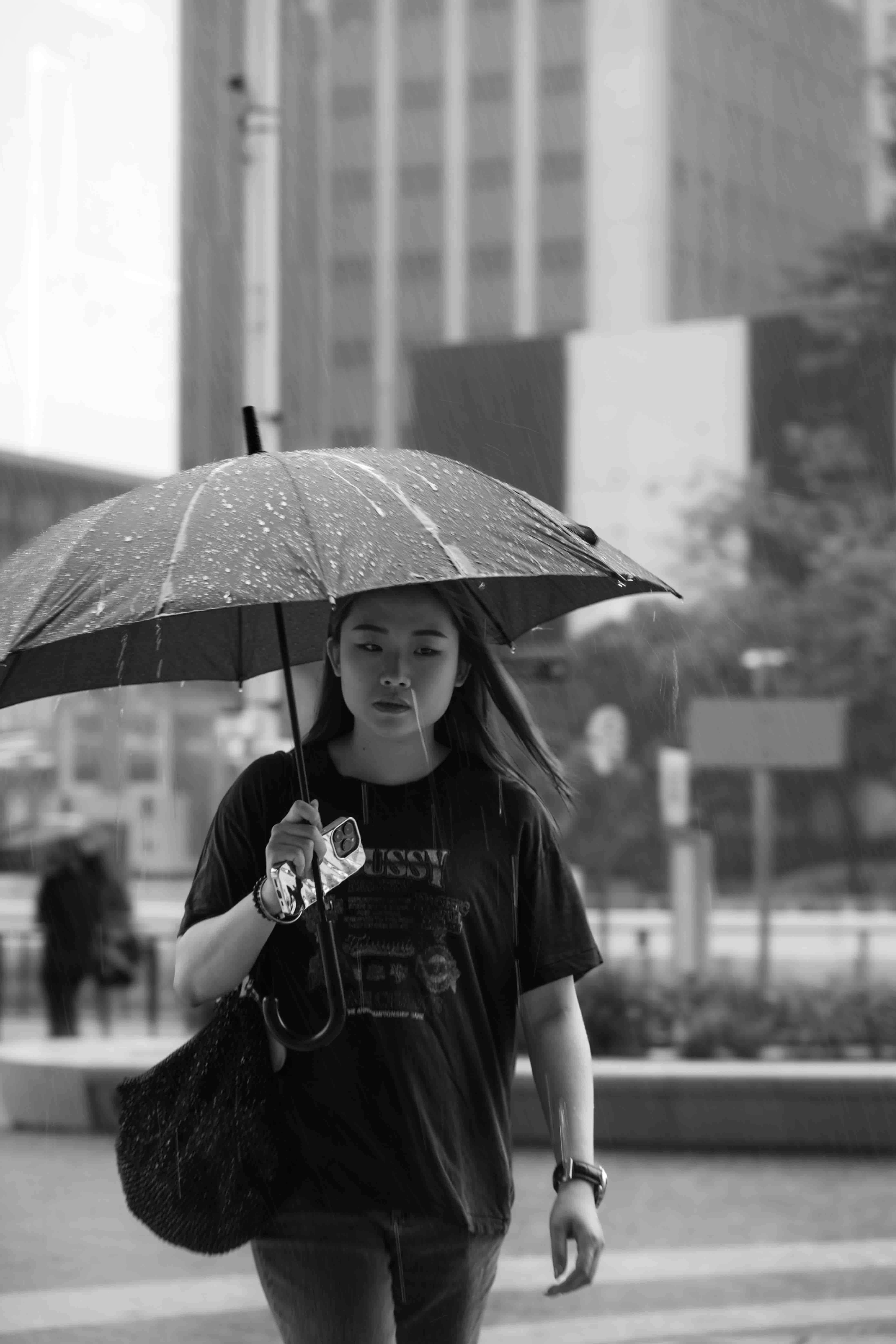 Gloomy and rainy weather