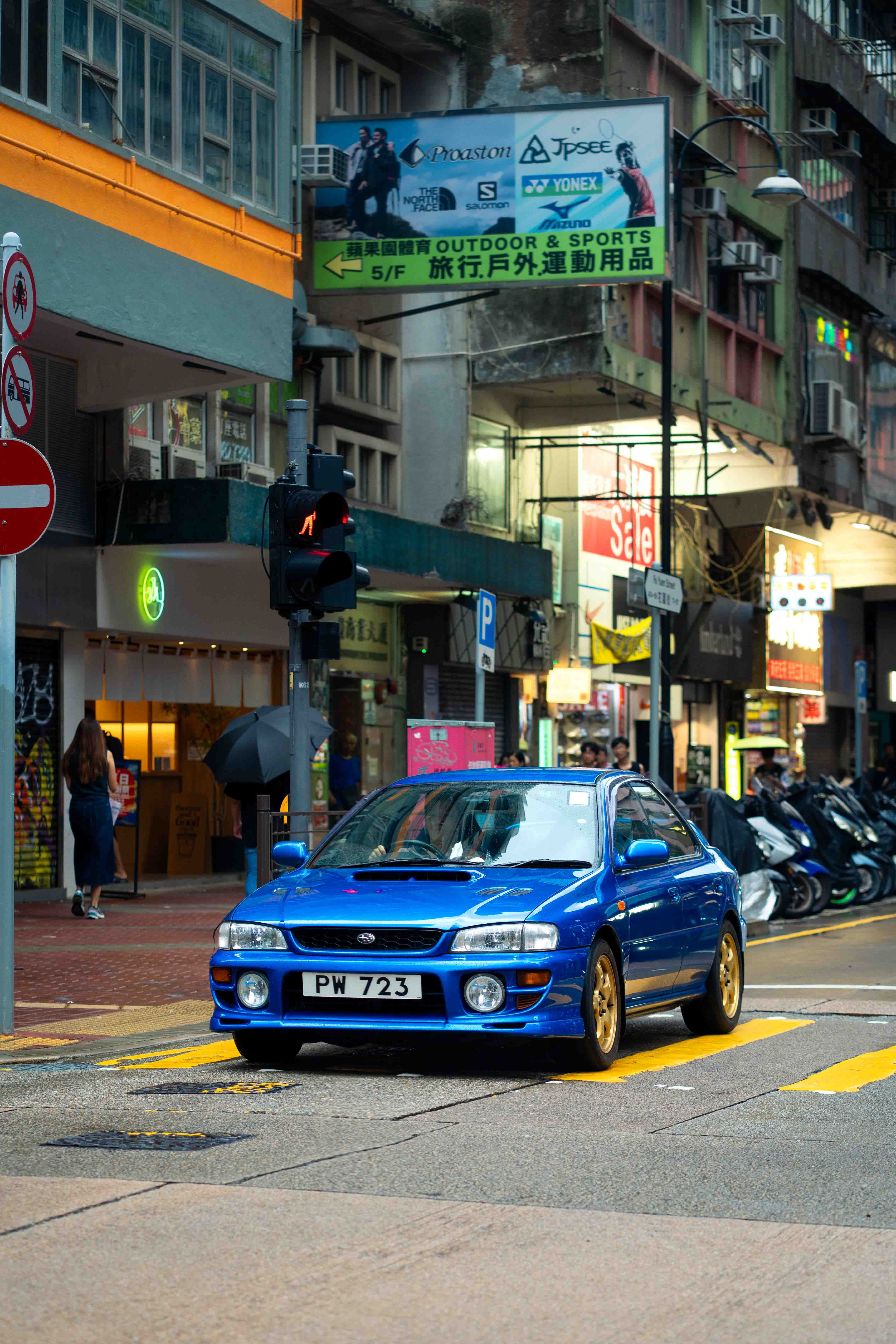 Wild WRX on the street